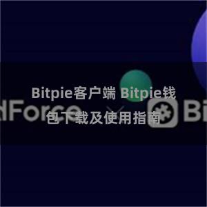 Bitpie客户端 Bitpie钱包下载及使用指南