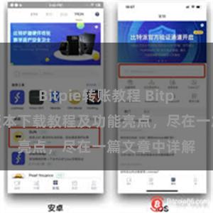 Bitpie转账教程 Bitpie钱包最新版本下载教程及功能亮点，尽在一篇文章中详解