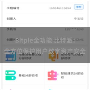 Bitpie全功能 比特派：全方位保护用户数字资产安全