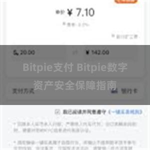 Bitpie支付 Bitpie数字资产安全保障指南