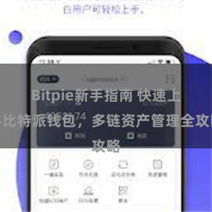 Bitpie新手指南 快速上手比特派钱包，多链资产管理全攻略