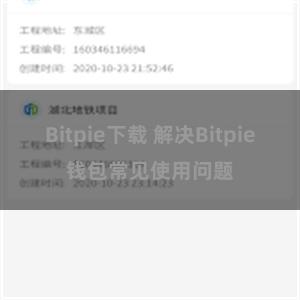 Bitpie下载 解决Bitpie钱包常见使用问题