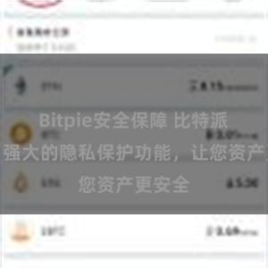 Bitpie安全保障 比特派钱包：强大的隐私保护功能，让您资产更安全