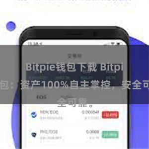 Bitpie钱包下载 Bitpie钱包：资产100%自主掌控，安全可靠。