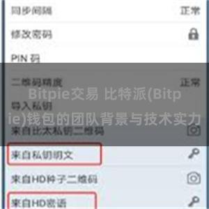 Bitpie交易 比特派(Bitpie)钱包的团队背景与技术实力