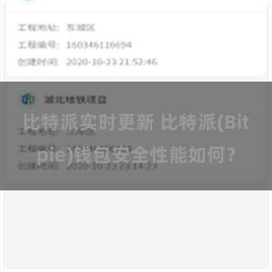 比特派实时更新 比特派(Bitpie)钱包安全性能如何？