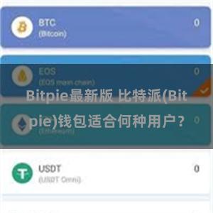 Bitpie最新版 比特派(Bitpie)钱包适合何种用户？