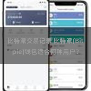 比特派交易记录 比特派(Bitpie)钱包适合何种用户？