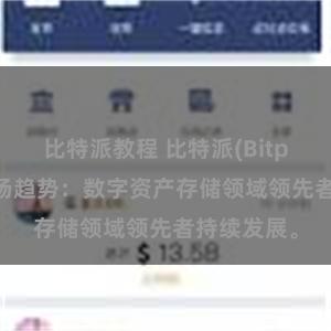 比特派教程 比特派(Bitpie)钱包市场趋势：数字资产存储领域领先者持续发展。