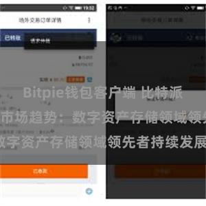 Bitpie钱包客户端 比特派(Bitpie)钱包市场趋势：数字资产存储领域领先者持续发展。