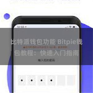 比特派钱包功能 Bitpie钱包教程：快速入门指南