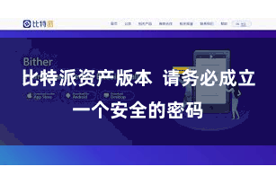 比特派资产版本  请务必成立一个安全的密码
